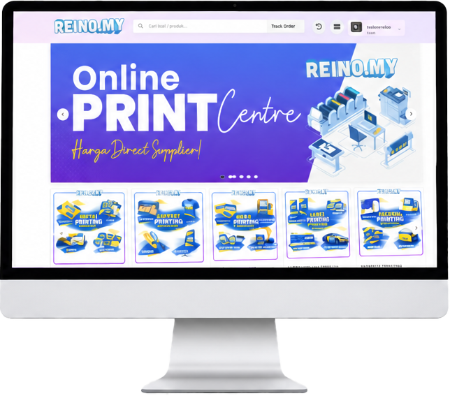 Website Order System Preview